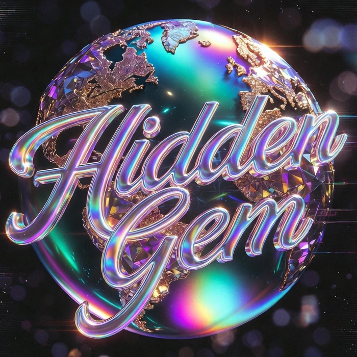 DJ Jade the Gem — Hidden Gem globe logo